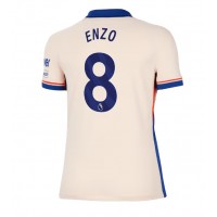 Camiseta Chelsea Enzo Fernandez #8 Visitante Equipación para mujer 2024-25 manga corta